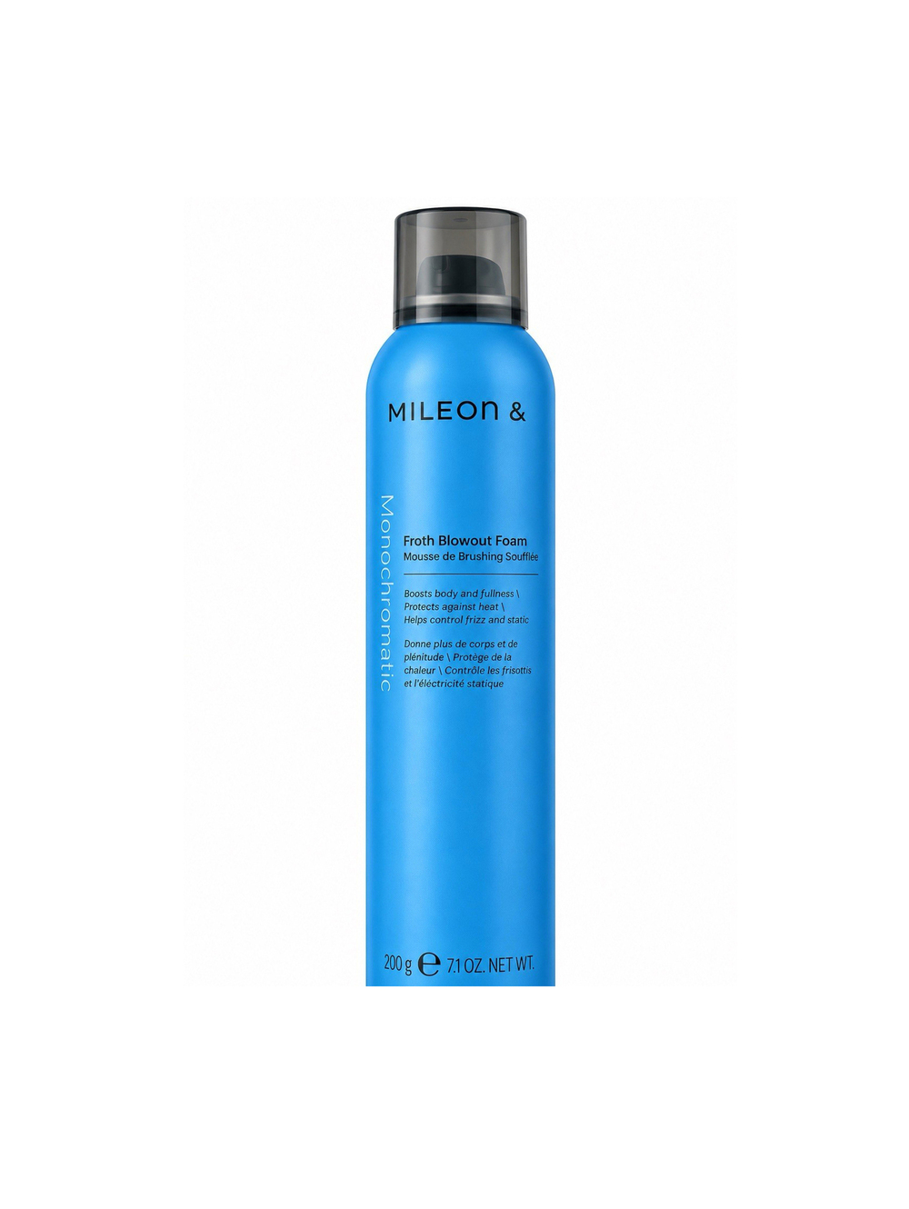 Milbon & Monochromatic Froth Blowout Foam 7.1 oz Volumizing Frizz Control